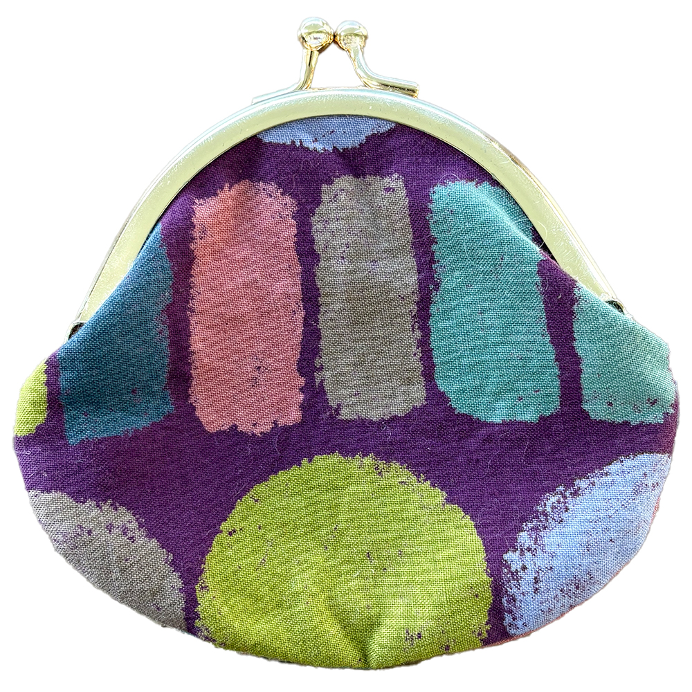 がま口ポーチ 中