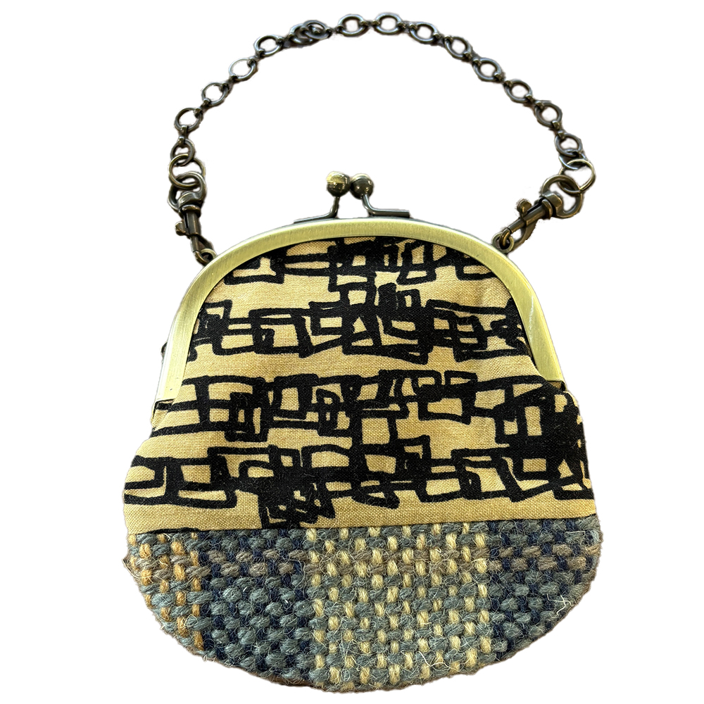 がま口ポーチ・チェーン付 大