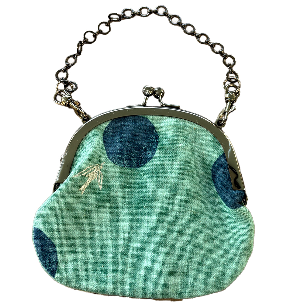 がま口ポーチ・チェーン付 大