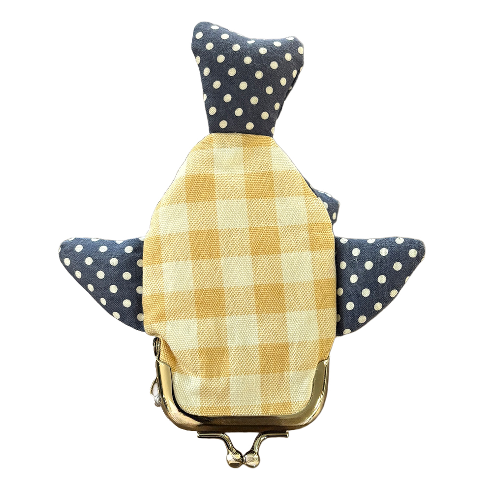 がま口ポーチ・ジンベイザメ型 小