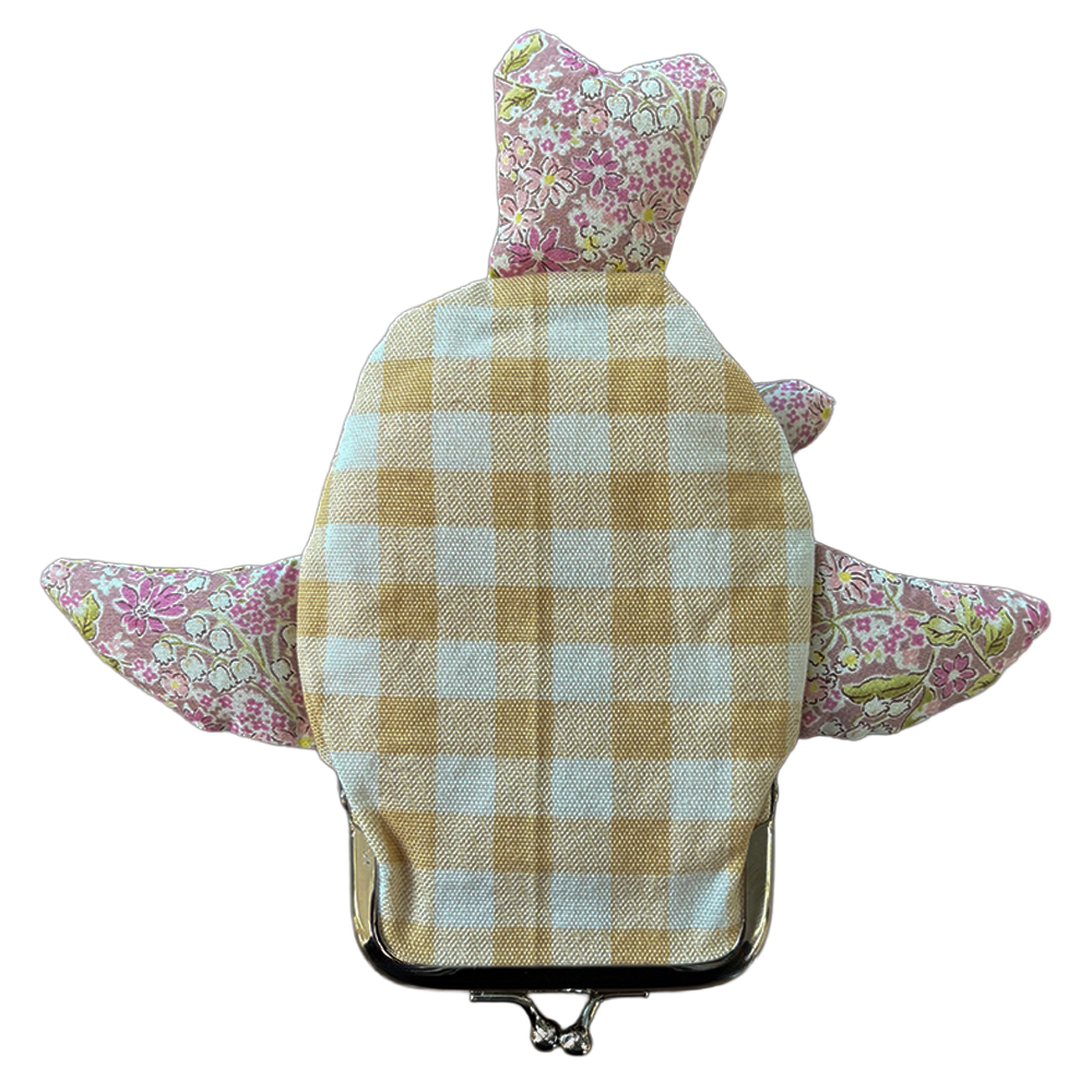 がま口ポーチ・ジンベイザメ型 中